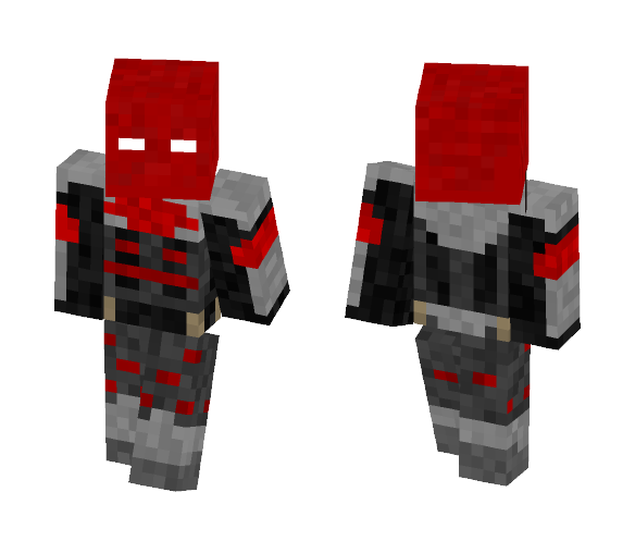 Red Hood - Arkham Knight Version - Male Minecraft Skins - image 1