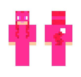 Girl in pink cat costume - Cat Minecraft Skins - image 2