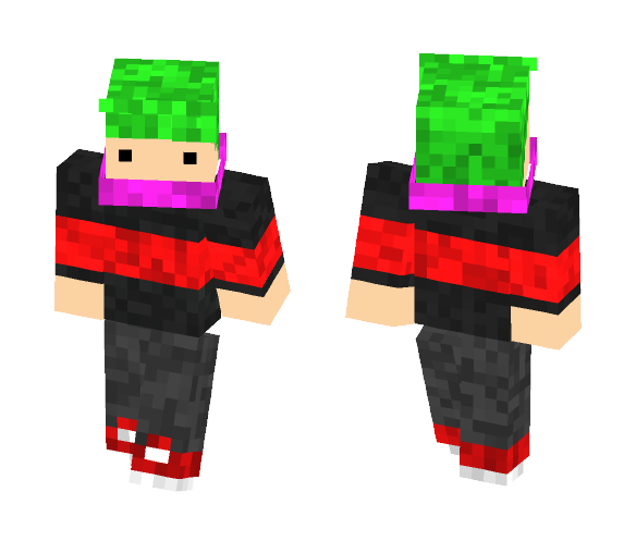 Teenager with underfell jumper - Male Minecraft Skins - image 1