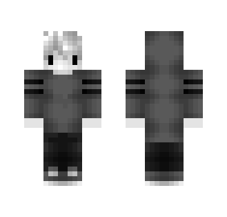 Grayscale - ImFast - Male Minecraft Skins - image 2