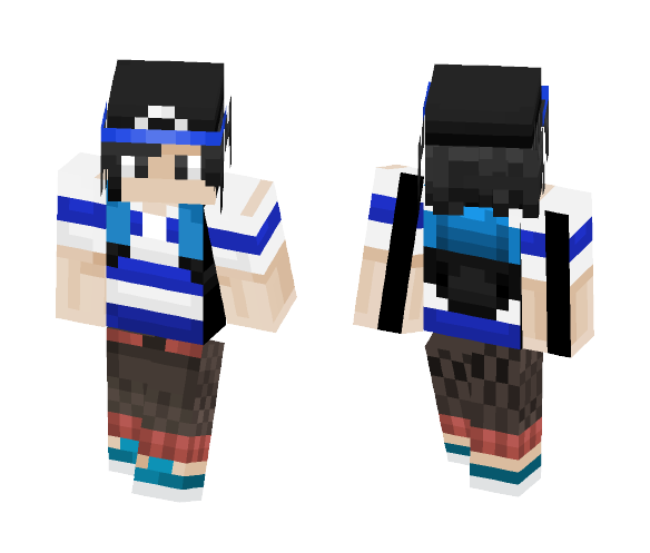 Pokemon Sun and Moon Trainer (Male) - Male Minecraft Skins - image 1