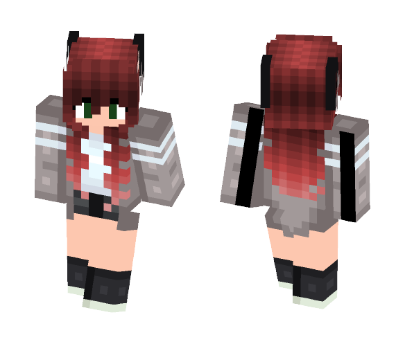 Red Fox Girl - Girl Minecraft Skins - image 1