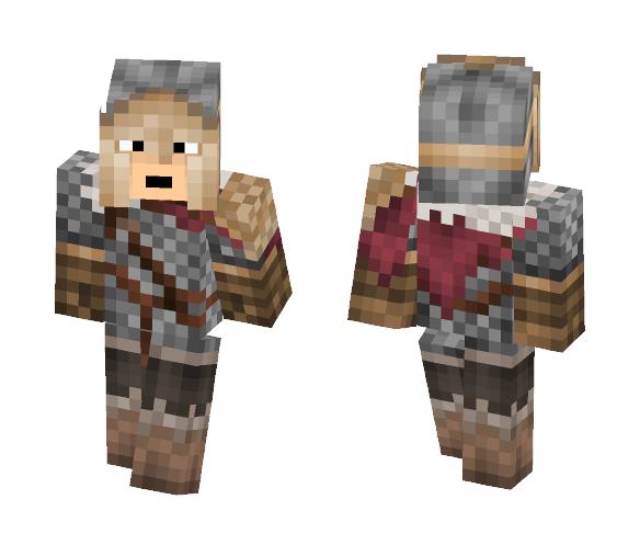 Warrior Class ( Dark Souls 3 ) - Male Minecraft Skins - image 1