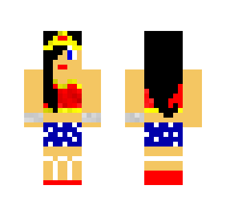 Wonder Women Teen - Female Minecraft Skins - image 2
