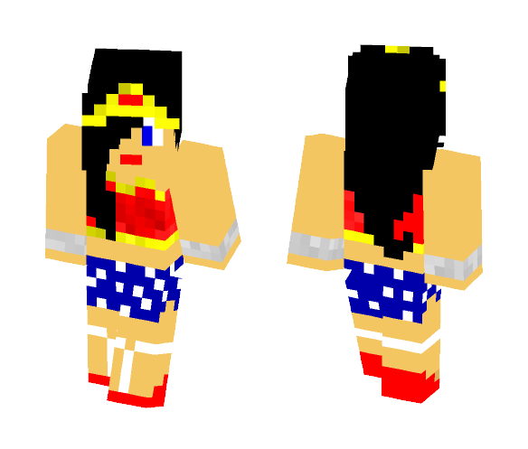 Wonder Women Teen - Female Minecraft Skins - image 1