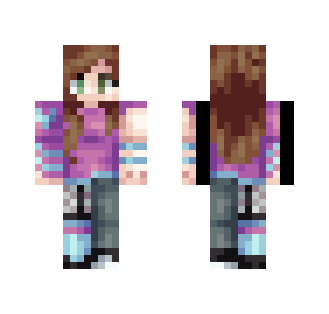 Two-Sided (25TH PLACE) - Female Minecraft Skins - image 2