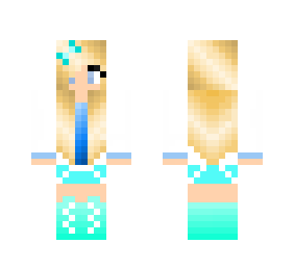 Blue For Life - Female Minecraft Skins - image 2