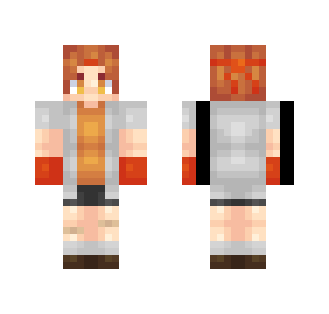 The Orange Soul - Male Minecraft Skins - image 2