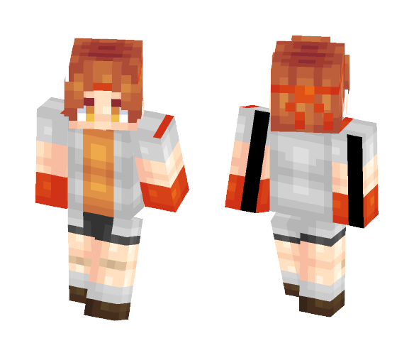 The Orange Soul - Male Minecraft Skins - image 1