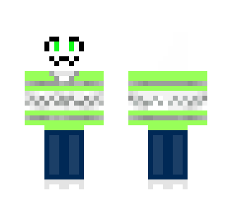 Asriel in christmas sweater - Christmas Minecraft Skins - image 2