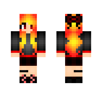 Fire? - Female Minecraft Skins - image 2