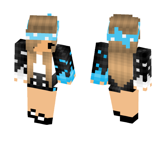 ♦ Chibi PvP Girl ♦ - Girl Minecraft Skins - image 1