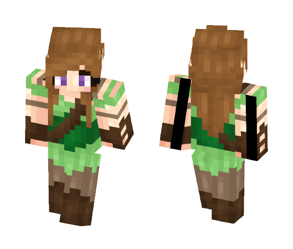 ♦ℜivanna16♦ Elven Archer - Female Minecraft Skins - image 1