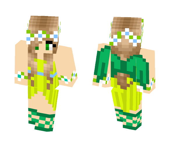 Pixie Girl - Girl Minecraft Skins - image 1