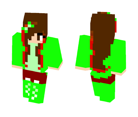 Paper Girl 2 - Girl Minecraft Skins - image 1