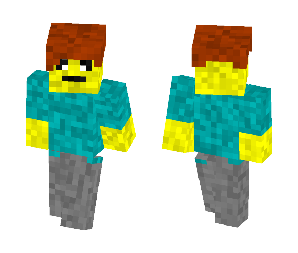 A Lego Person - Male Minecraft Skins - image 1