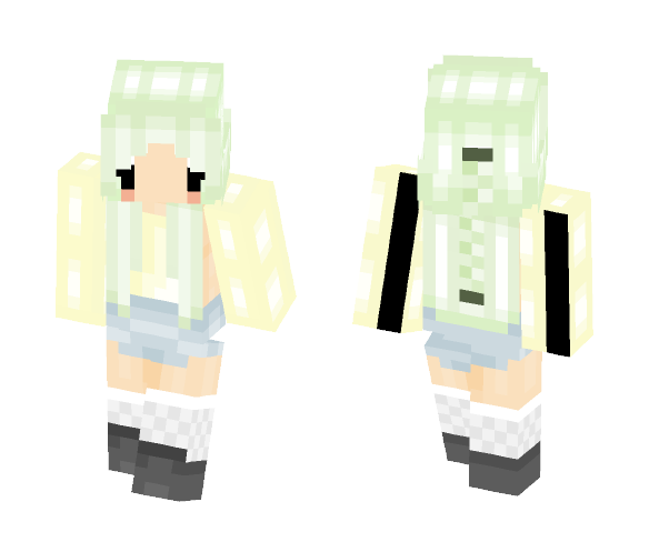 i love these colors :> - Female Minecraft Skins - image 1