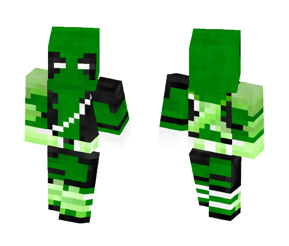 Green Lantern Deadpool - Comics Minecraft Skins - image 1