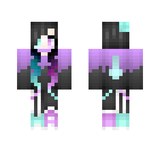 Pastel goth -Avoided - Female Minecraft Skins - image 2