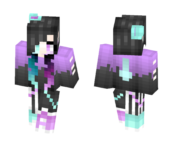 Pastel goth -Avoided - Female Minecraft Skins - image 1