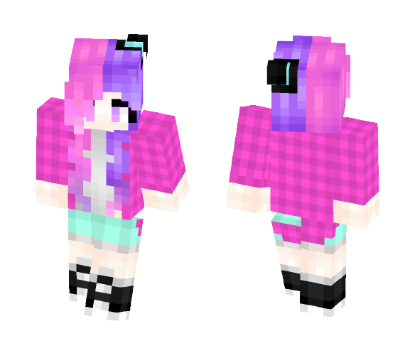 The Kawaii Pink Person -Avoided - Kawaii Minecraft Skins - image 1