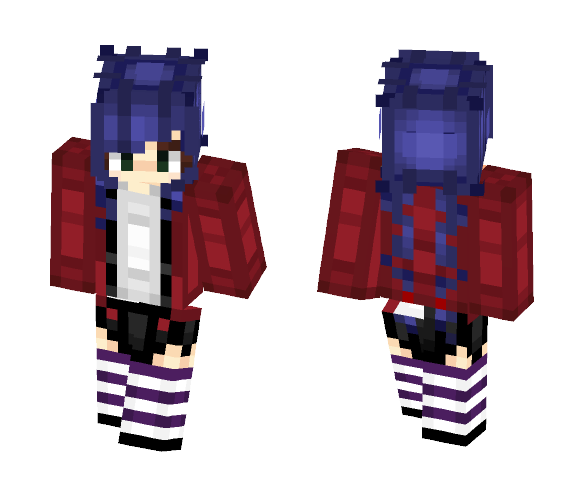 OC- 'sage jormange ♣' - Female Minecraft Skins - image 1