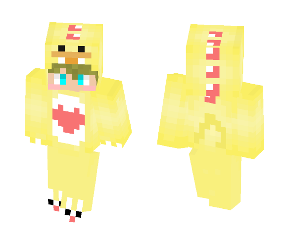 ♦ Duck Dino Boy ♦ - Boy Minecraft Skins - image 1