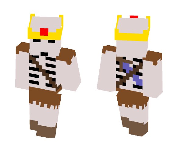 Skeleton King - Male Minecraft Skins - image 1