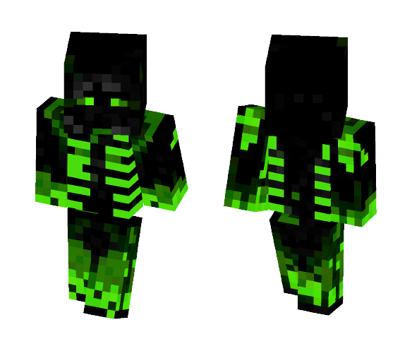 Green Ghost - Male Minecraft Skins - image 1