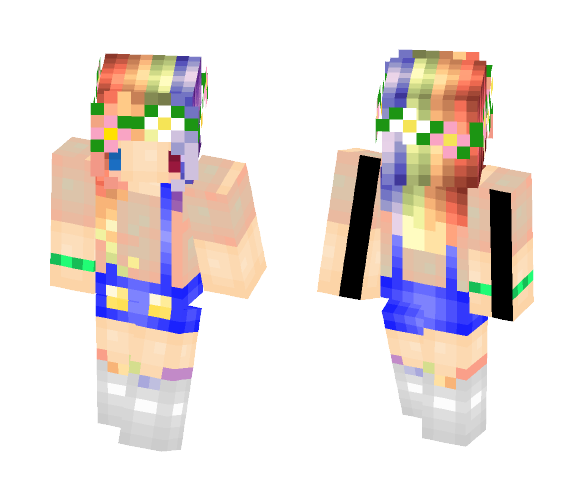 ★raιnвow★ - Female Minecraft Skins - image 1