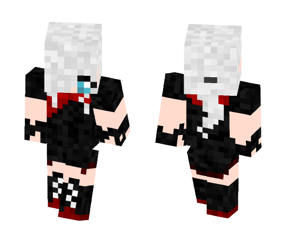 Darkrai girl - Girl Minecraft Skins - image 1