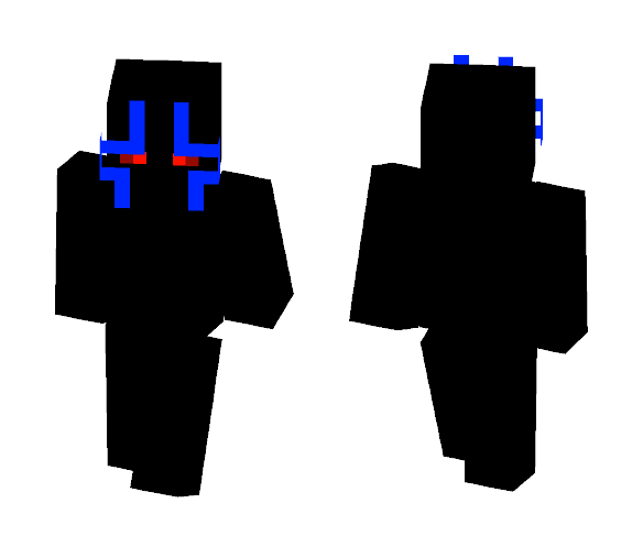 Blue Demon - Male Minecraft Skins - image 1