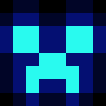 Blue Creeper - Male Minecraft Skins - image 3