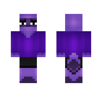 Purple Friend - Male Minecraft Skins - image 2