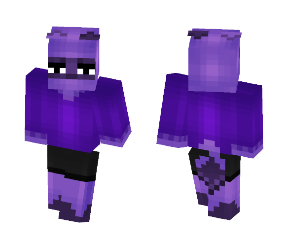 Purple Friend - Male Minecraft Skins - image 1