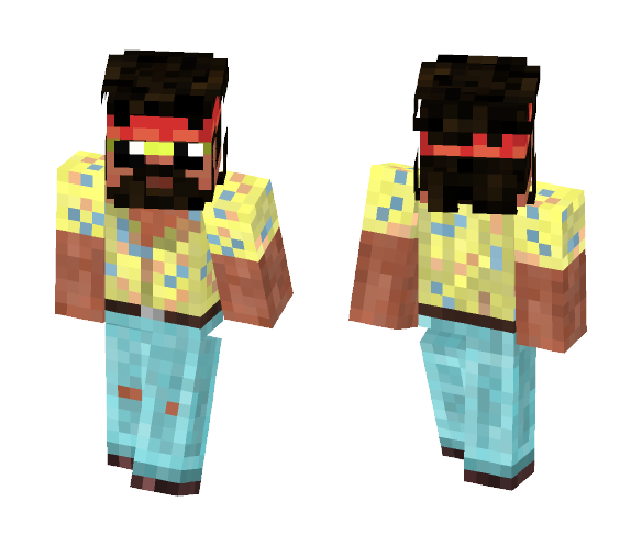 Cheech & Chong Chong - Male Minecraft Skins - image 1
