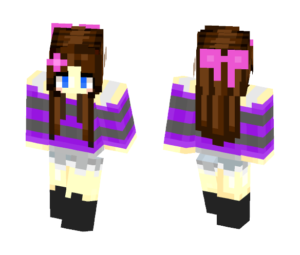 Evelye | Reshaded | Minecraft Girl - Girl Minecraft Skins - image 1