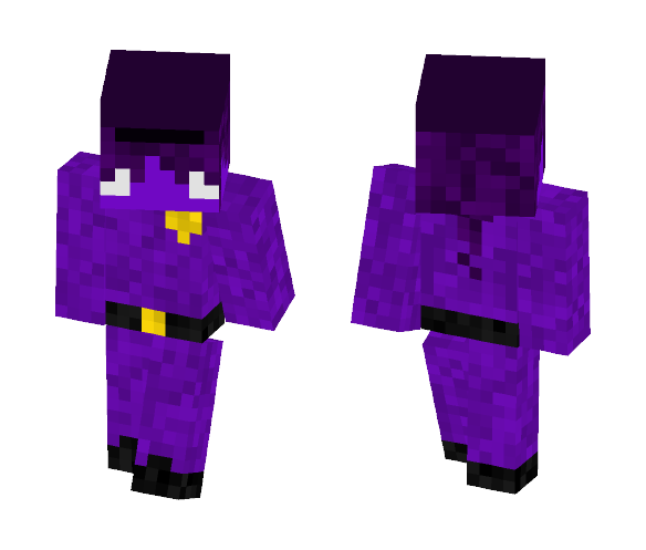 Purple Guy (sorta derpy) - Male Minecraft Skins - image 1
