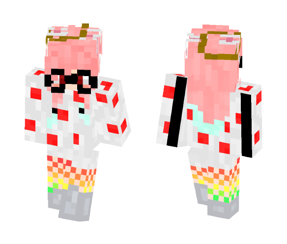 ❣ Only Slightly Crazy ❣ - Female Minecraft Skins - image 1