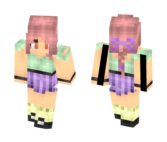 Pastel Lady I Use Sometimes - Female Minecraft Skins - image 1