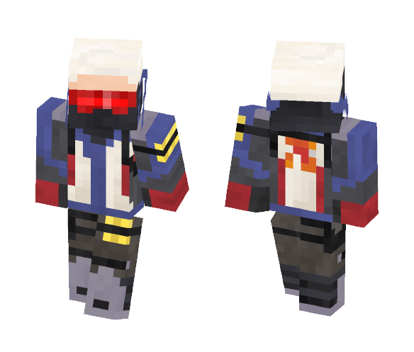Soldier: 76 | Overwatch - Male Minecraft Skins - image 1