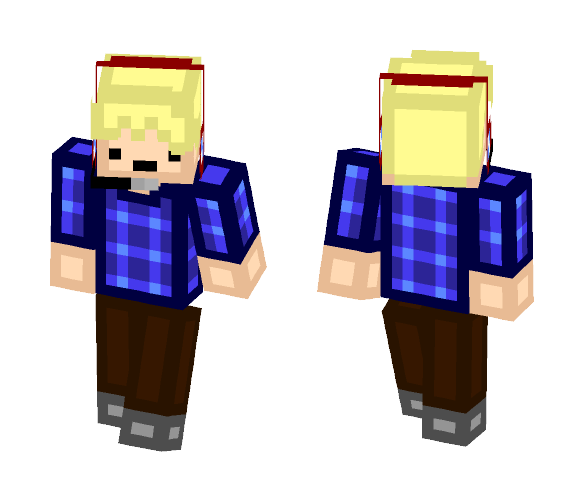 Gamer boy! (I love the sweater xD) - Male Minecraft Skins - image 1