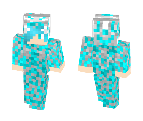 Blue Liquid Skin - Male Minecraft Skins - image 1