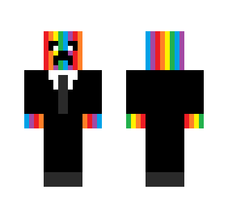 Rainbow Creeper - Male Minecraft Skins - image 2