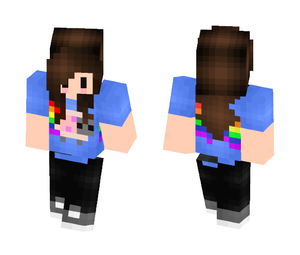 My old other skin - Female Minecraft Skins - image 1