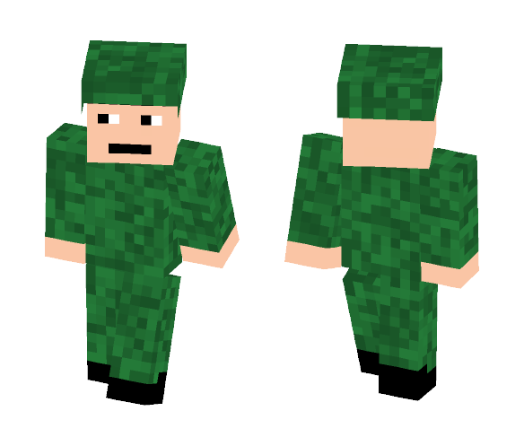 Commando Soldier May 9 - Male Minecraft Skins - image 1