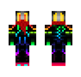 Desert Neon Bot - Male Minecraft Skins - image 2