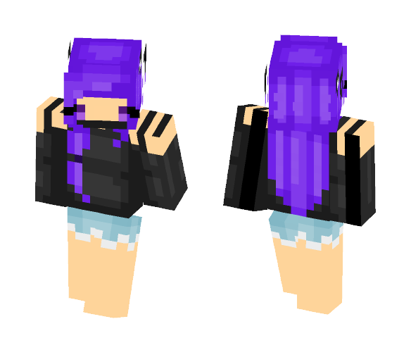 Summer-Ish Chibi Fox Girl? - Female Minecraft Skins - image 1