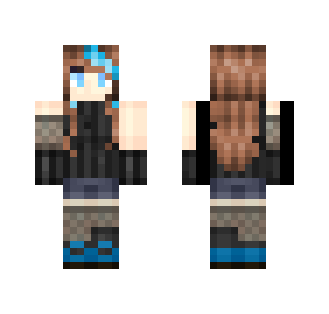 Frequency-Blue - Female Minecraft Skins - image 2