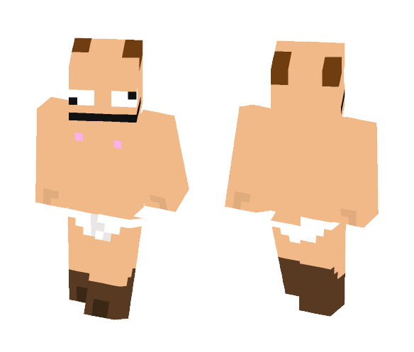WAT (10 Subs Skin) - Male Minecraft Skins - image 1